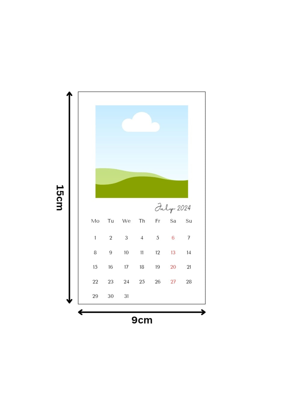 Calendar Magnets